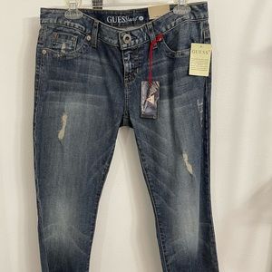 Jeans a media pierna